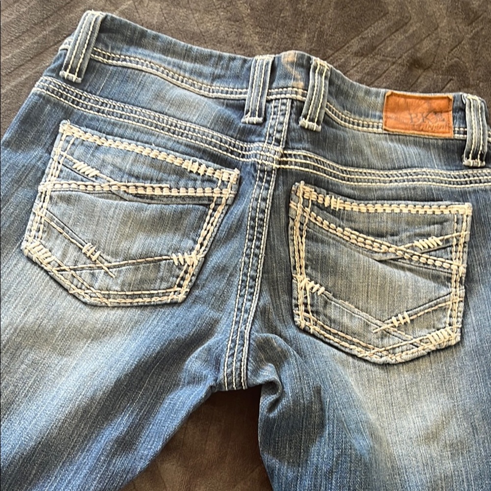 Women's BKE Jeans with Stitch Detailing